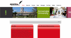 Desktop Screenshot of apachia.com